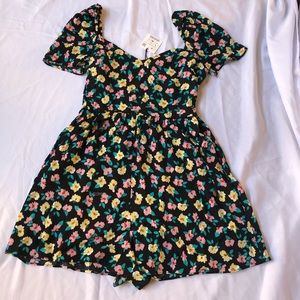 Zara Floral Summer Romper